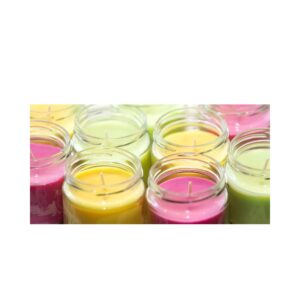 Yoghurt glass holder Candle